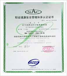 職業(yè)健康安全管理認證體系